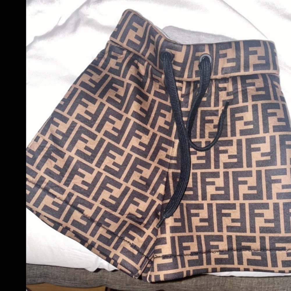 Toddler fendi shorts size 3 years
